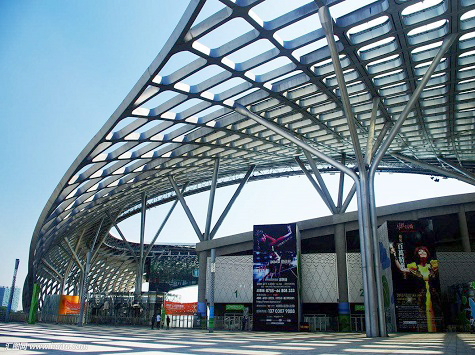 鋼結構建筑體育館